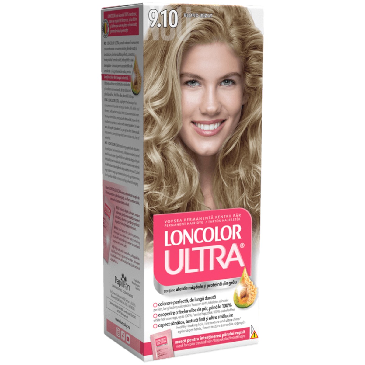LONCOLOR ULTRA VOPSEA DE PAR 9.10 BLOND IRIZANT