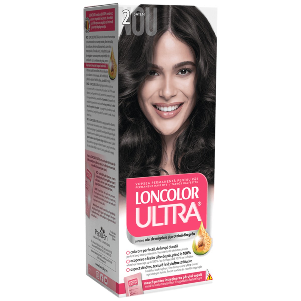 LONCOLOR ULTRA VOPSEA DE PAR 2 SATEN