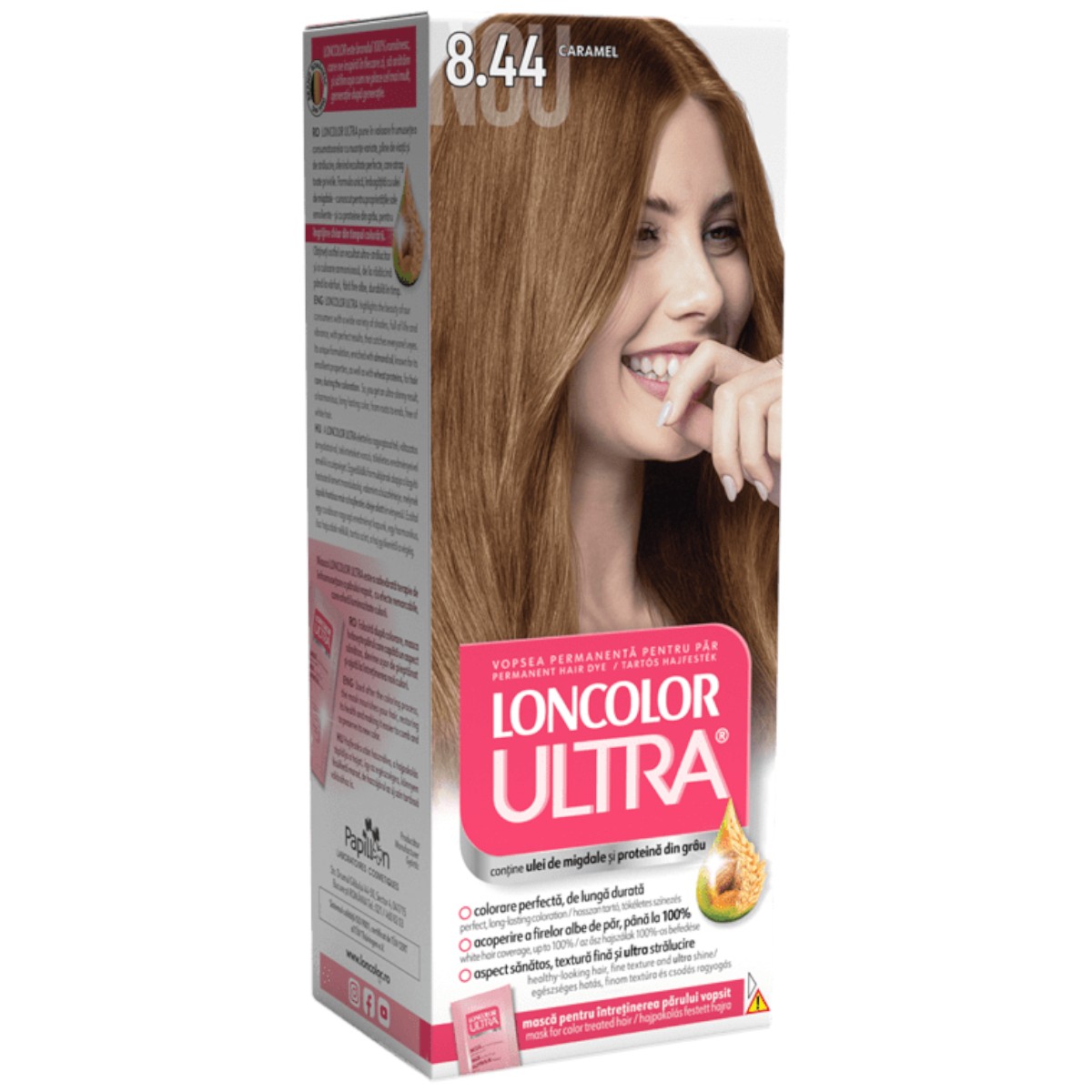 LONCOLOR ULTRA VOPSEA DE PAR 8.44 CARAMEL