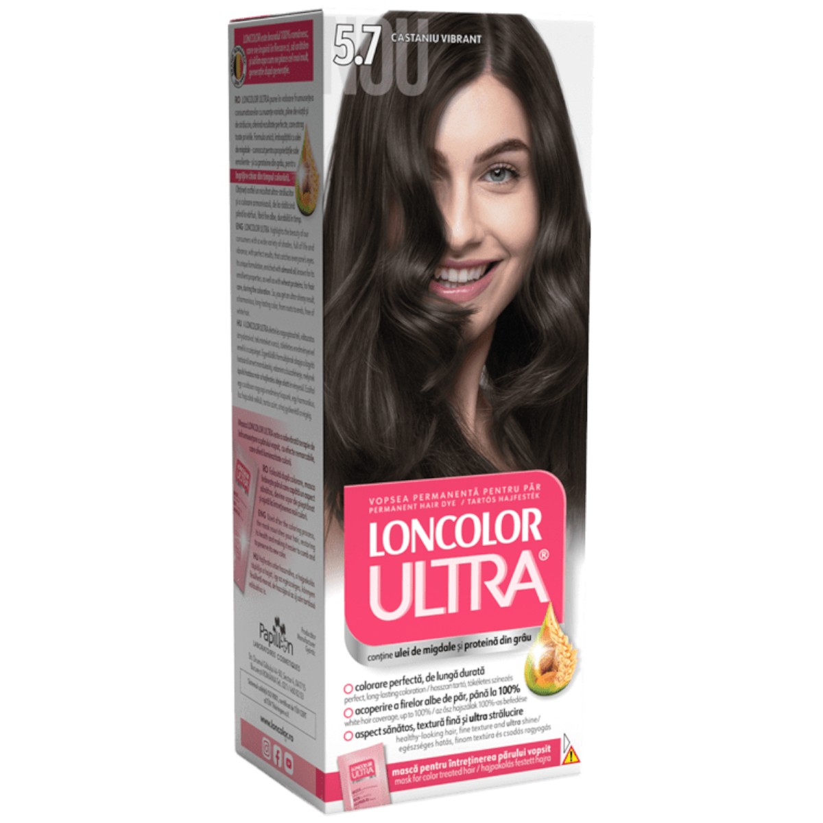 LONCOLOR ULTRA VOPSEA DE PAR 5.7 CASTANIU VIBRANT