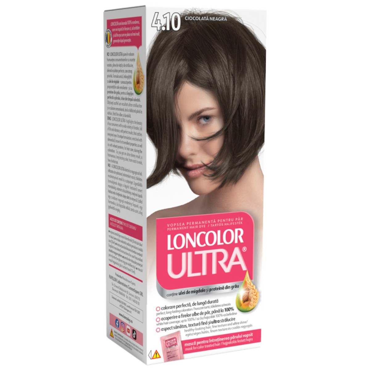 LONCOLOR ULTRA VOPSEA DE PAR 4.10 CIOCOLATA NEAGRA