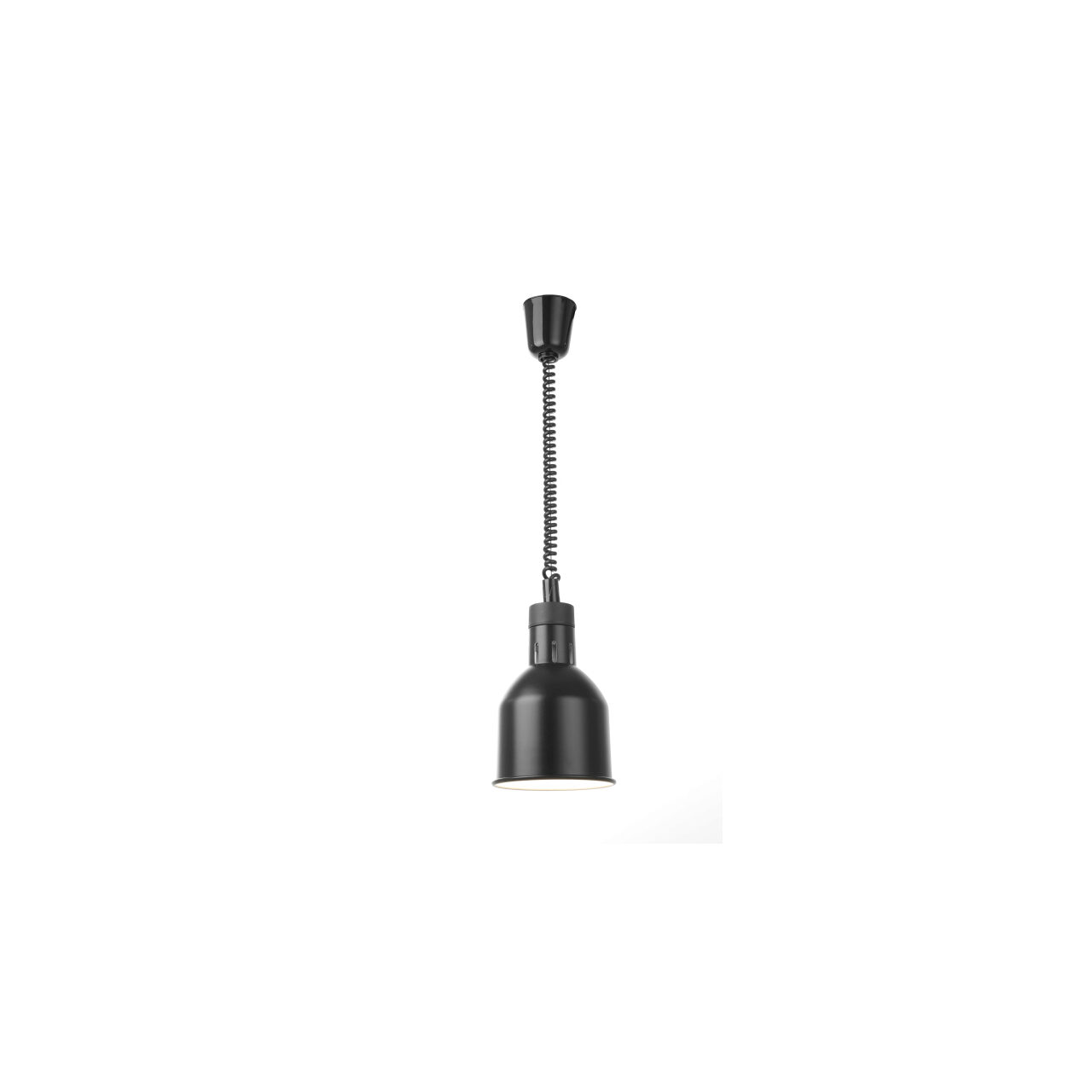 Lampa incalzire infrarosu pentru pastrarea la cald a alimentelor 250 W, Negru