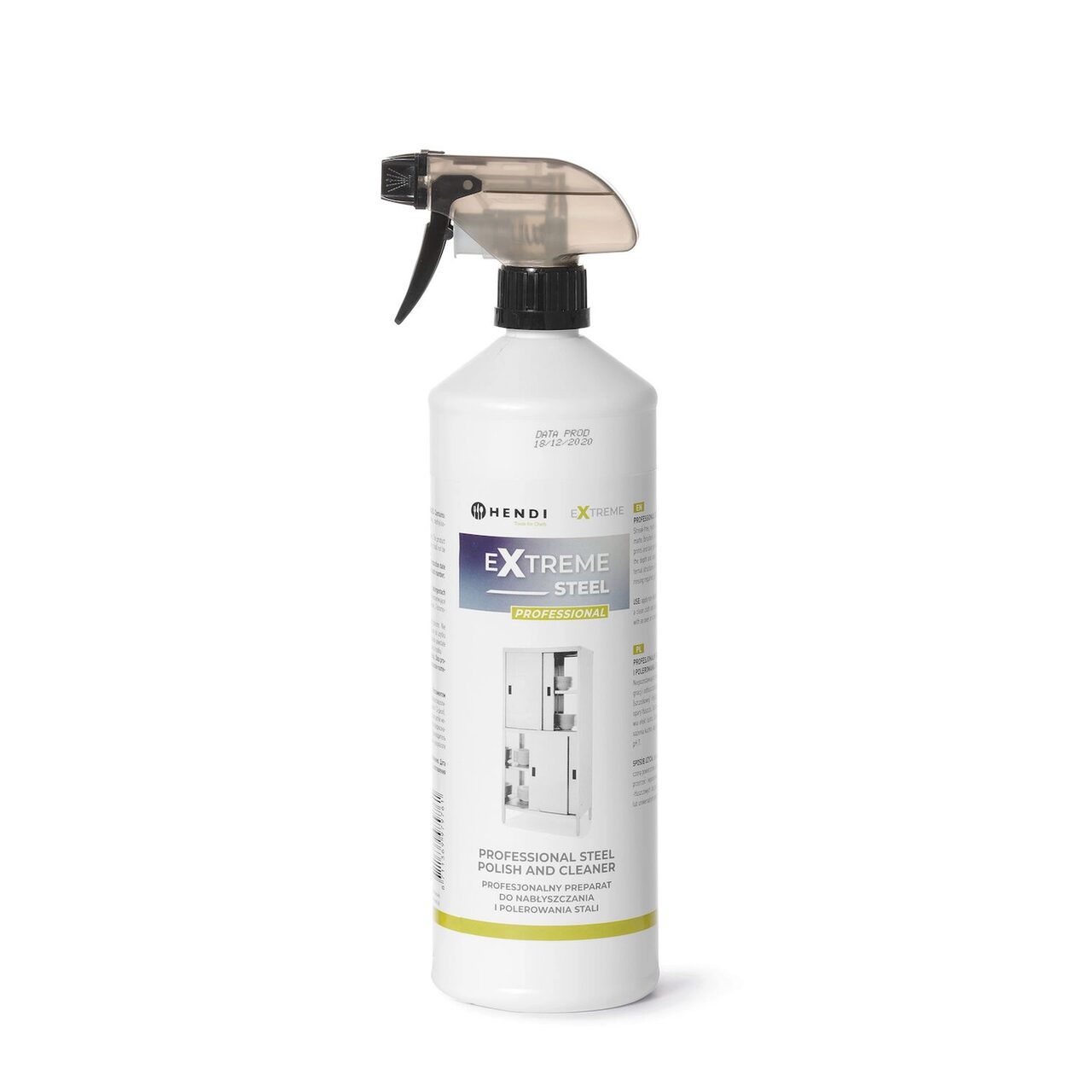 Detergent profesional Hendi, ideal pentru articolele din otel inoxidabil, 1 lt