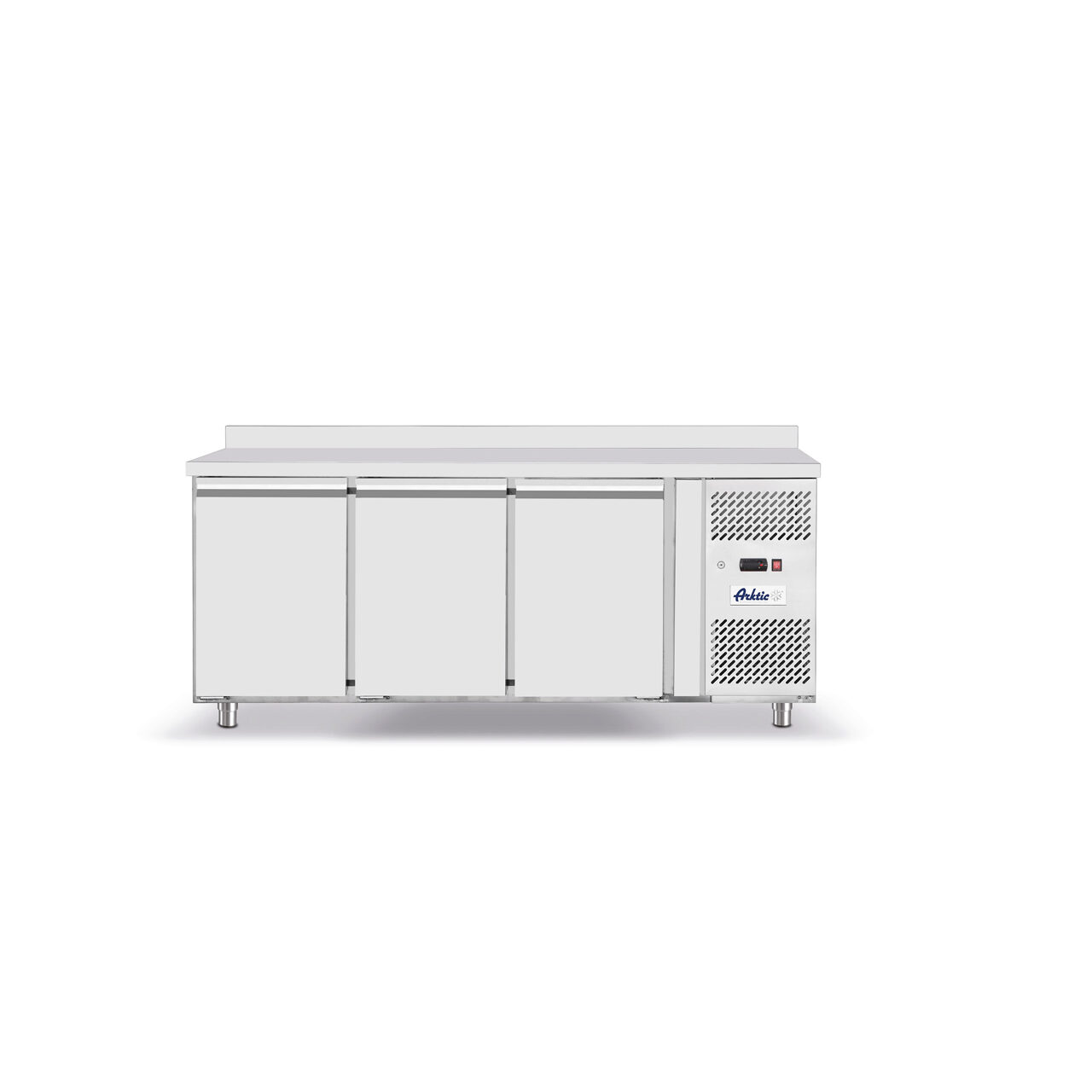 Masa rece cu 3 usi profesionala, inox, ARKTIC by Hendi Profi Line, 420 L interval temperatura -18/-22 gr C , 600 W, 1795x700x(H)850 mm