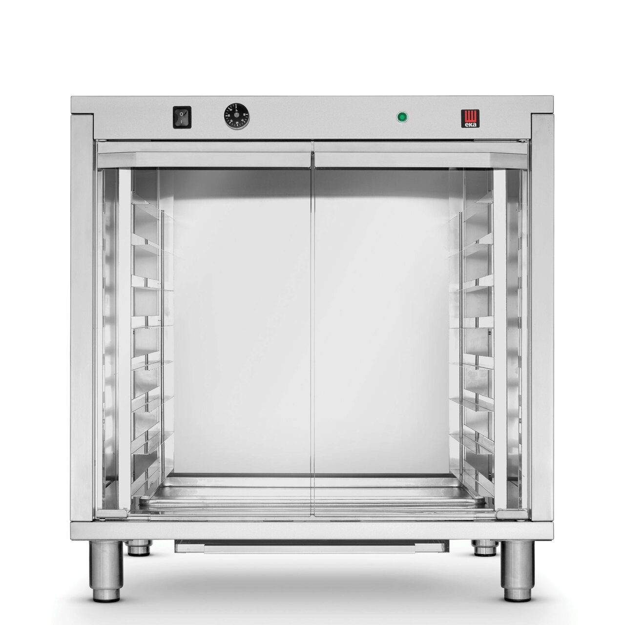 Dospitor profesional Hendi Inox 2 incalzitoare 2,4 kW 8 tavi x 600x400 mm 30 gr C la 60 gr C