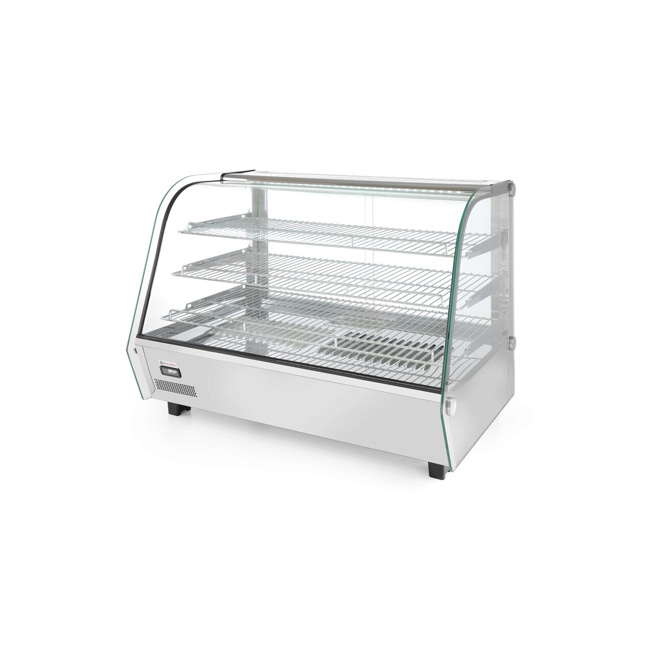 Vitrina profesionala calda cu 3 nivele, 120 litri interval temperatura 30-90 gr C, 1100 W, Hendi, 678x568x(H)686 mm