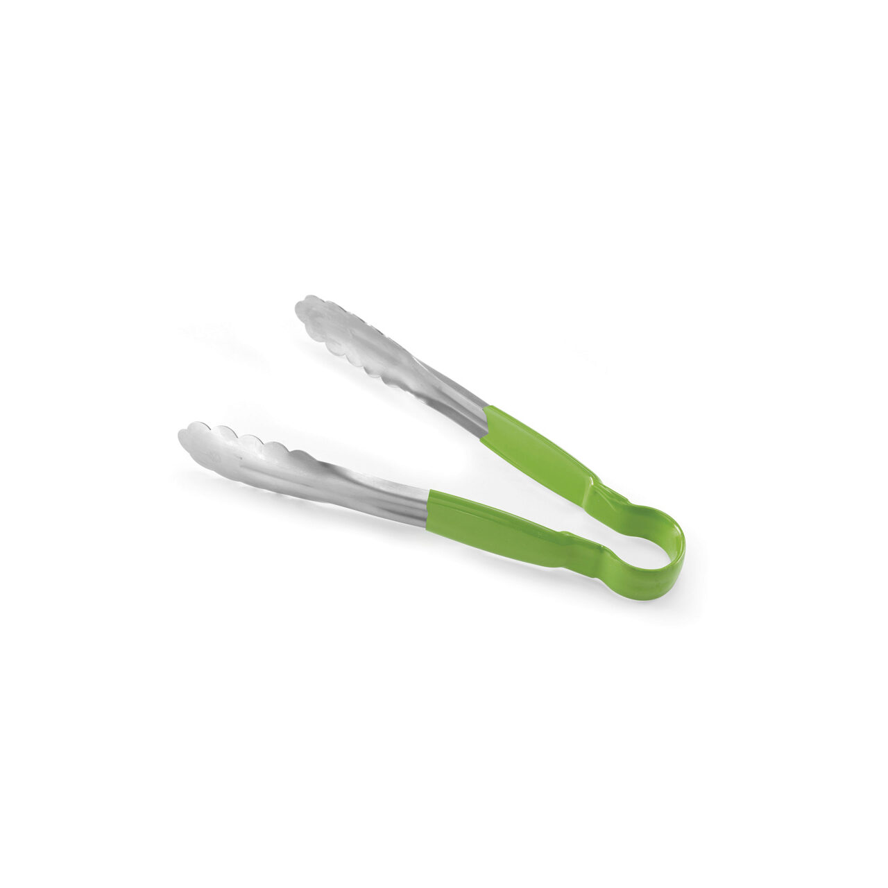 Cleste de servire Hendi, HACCP, verde, (L)250 mm, maner PVC, otel inoxidabil