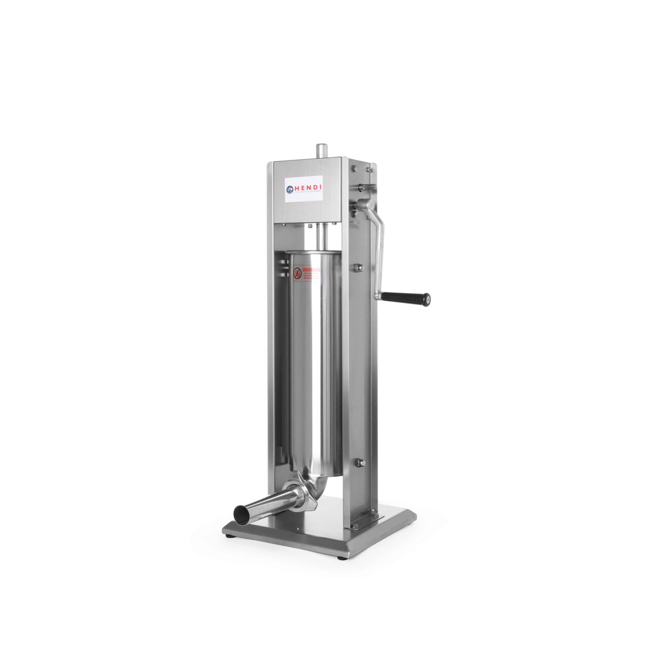 Aparat umplut carnati profesional, capacitate 5 kg, Hendi Profi Line, inox, 4 palnii incluse