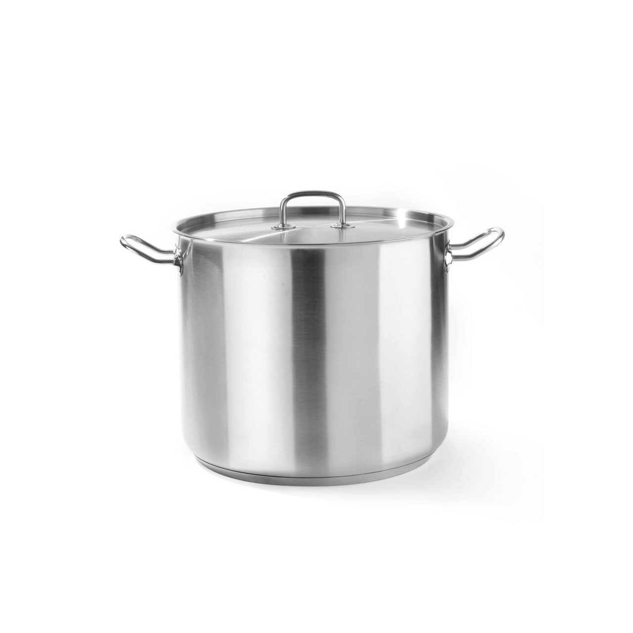 Oala inalta cu capac 37 Lit ,36 cm diametru x 36 cm inaltime, inox, gama Hendi Profi Line, potrivita si pentru uz profesional