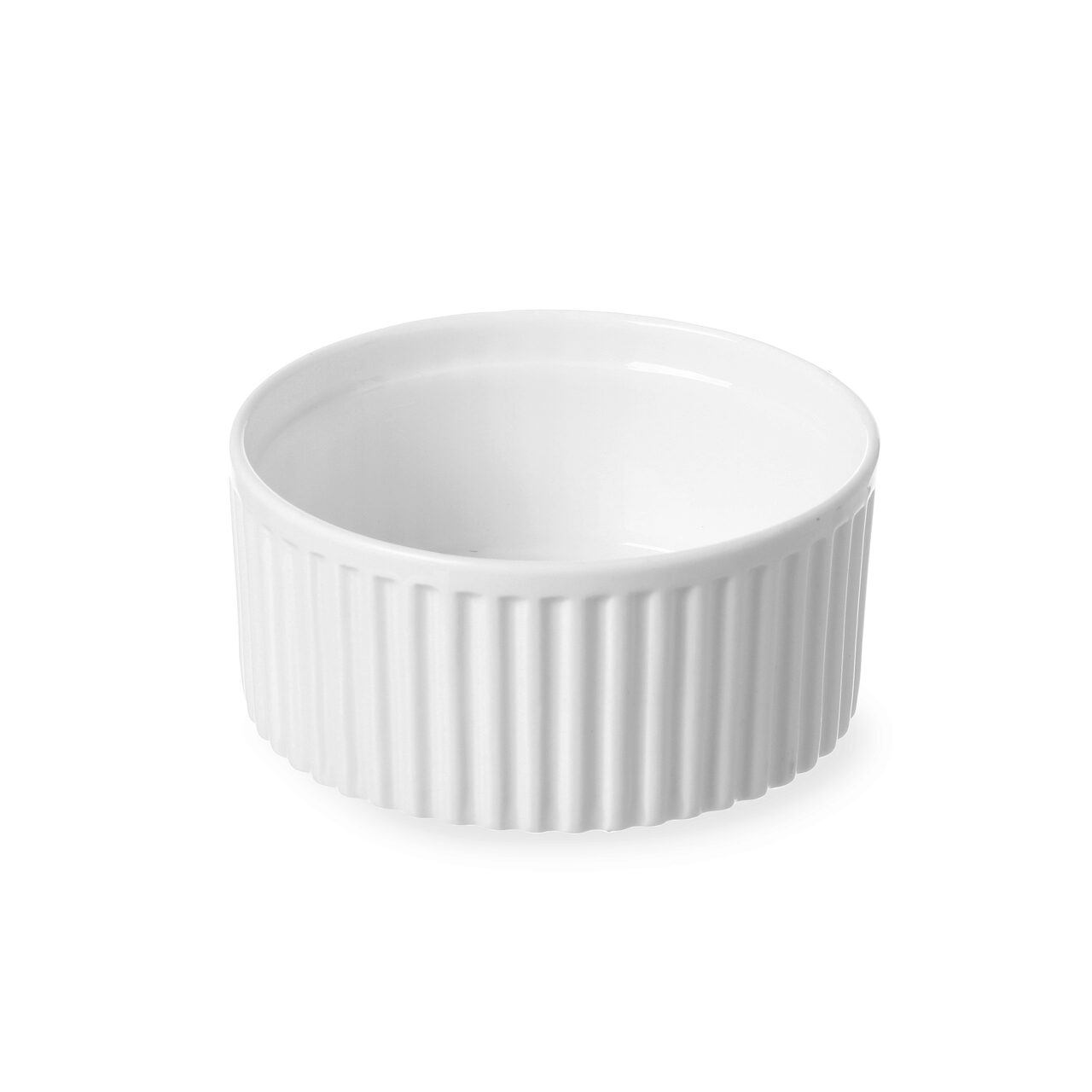 Vas ramekin, diam. 10 cm x (H) 2.5 cm, portelan special termorezistent pana la 600 gr C, Hendi, potrivit si pentru uz profesional