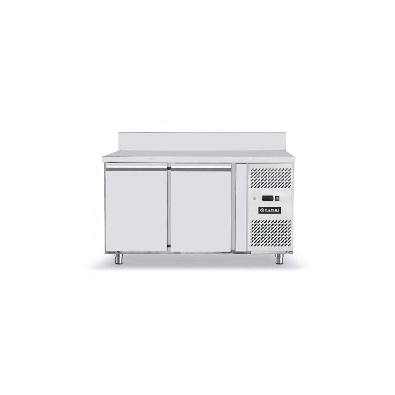 Masa rece cu 2 usi profesionala, inox, ARKTIC by Hendi Profi Line, interval temperatura -2/+8 gr C, 250W, 136x70x(H)85 cm