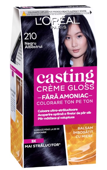 CASTING CR.GLOSS VOPSEA DE PAR 210 NEGRU ALBASTRUI
