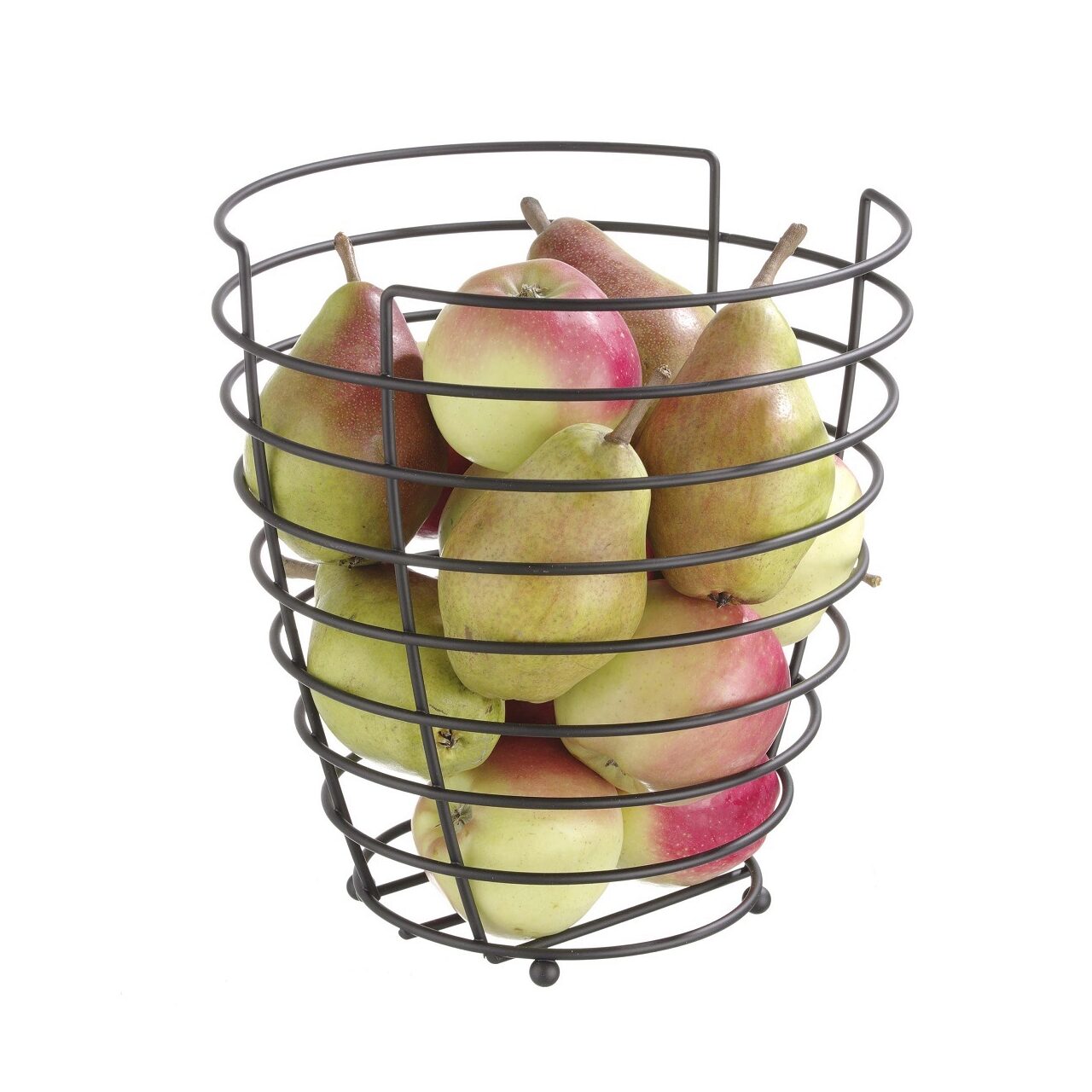 Cos negru pentru fructe, Hendi, Inox, 230x(H)250 mm