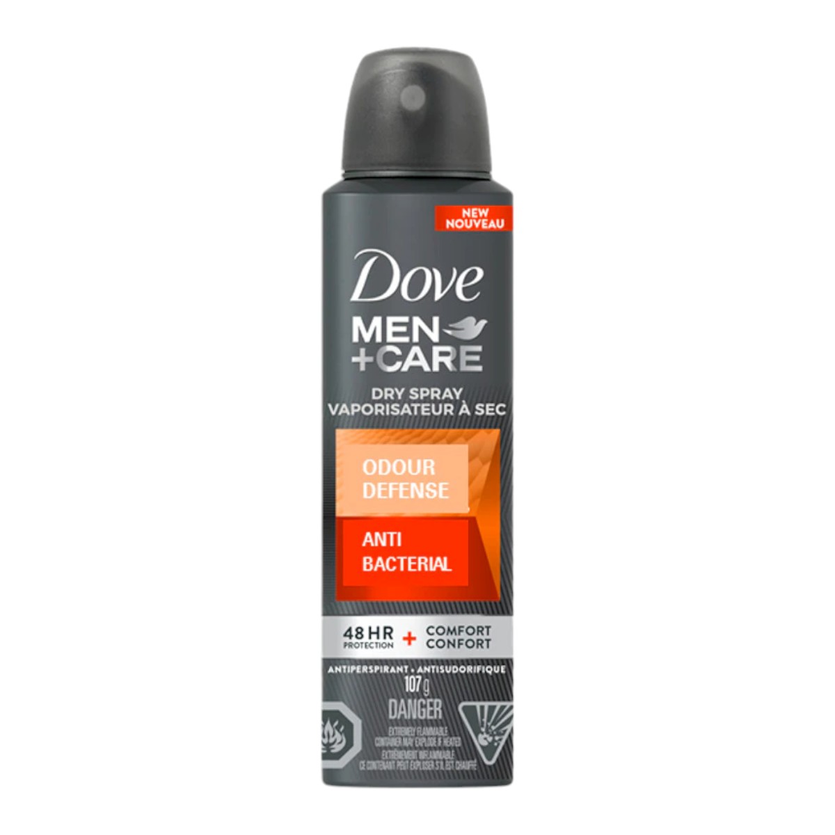 DOVE MEN+CARE DEO SPRAY ODOR DEFENCE 150ML