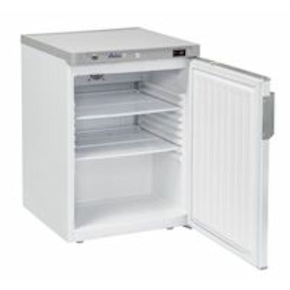 Dulap frigorific refrigerare Budget Line. din otel vopsit alb, Hendi, 200 l, 230V/124W, 598x623x(H)838mm