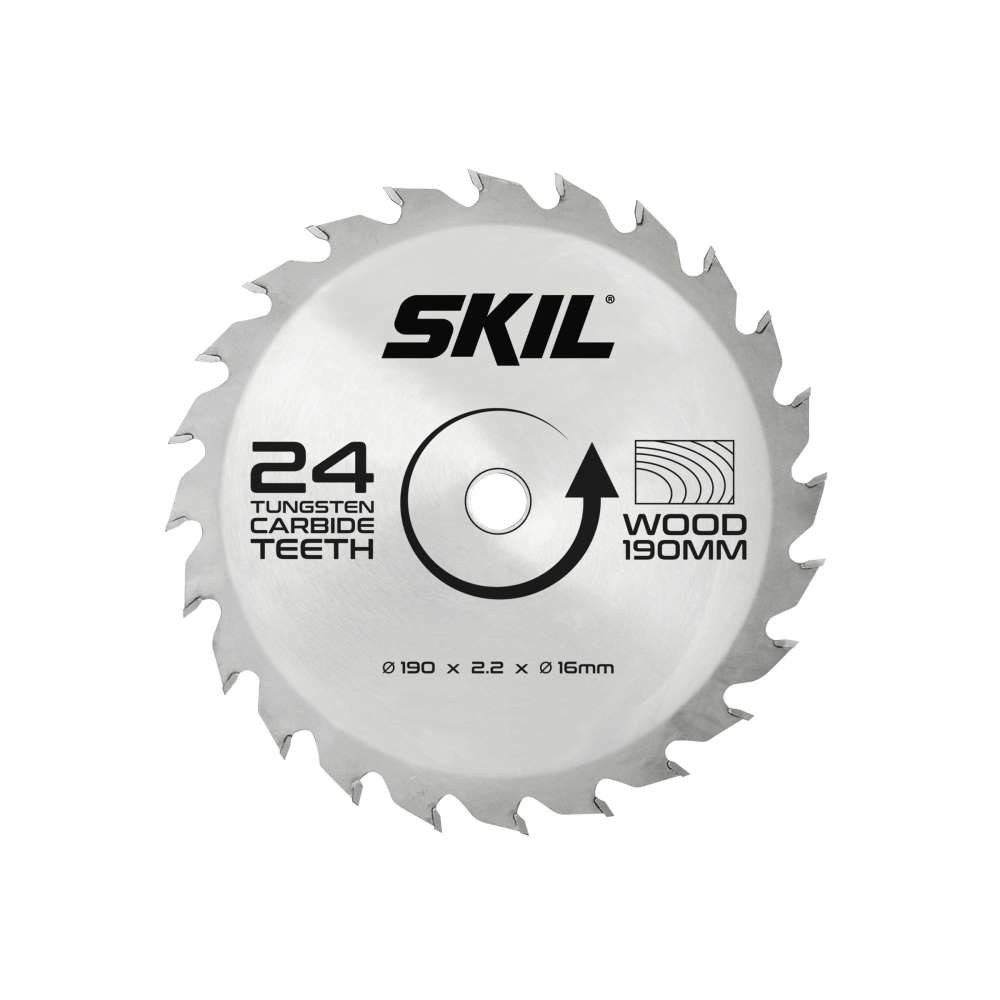 Panza pentru circular SKIL, 24 dinti de carbura, 190x2.2x16mm