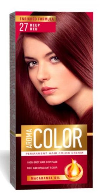 AROMA COLOR VOPSEA DE PAR 27 ROSU APRINS