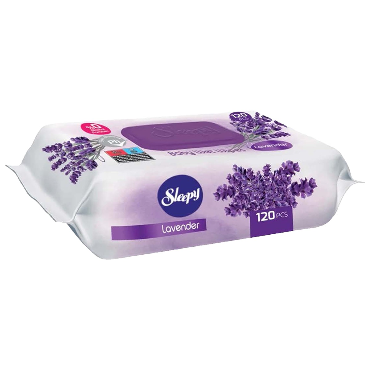 SLEEPY SERVETELE UMEDE LAVANDA 120BUC