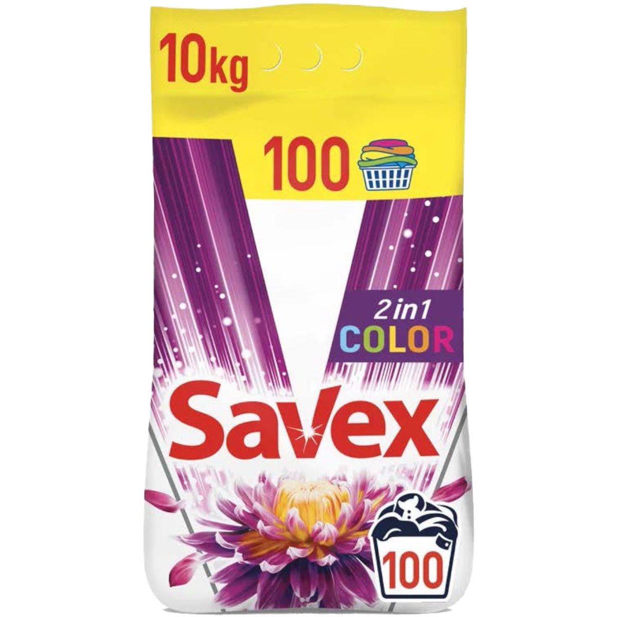 SAVEX DETERGENT PUDRA AUTOMAT 10KG 2IN1 COLOR