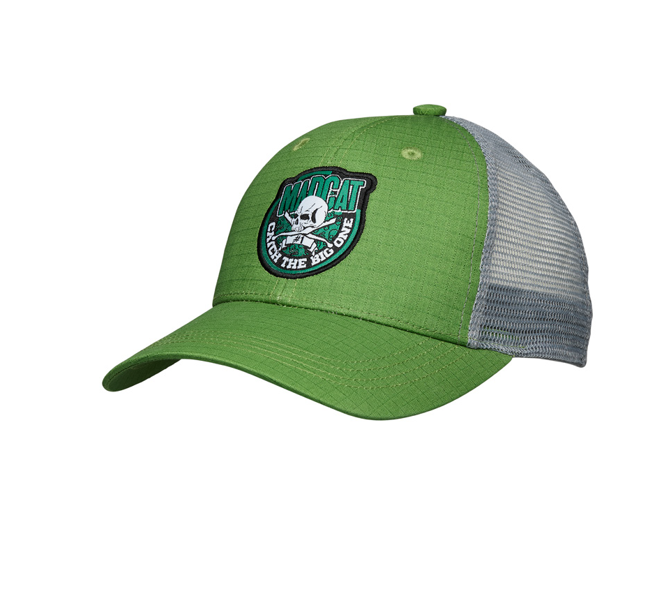 SAPCA BASEBALL MADCAT BADGE FERN GREEN