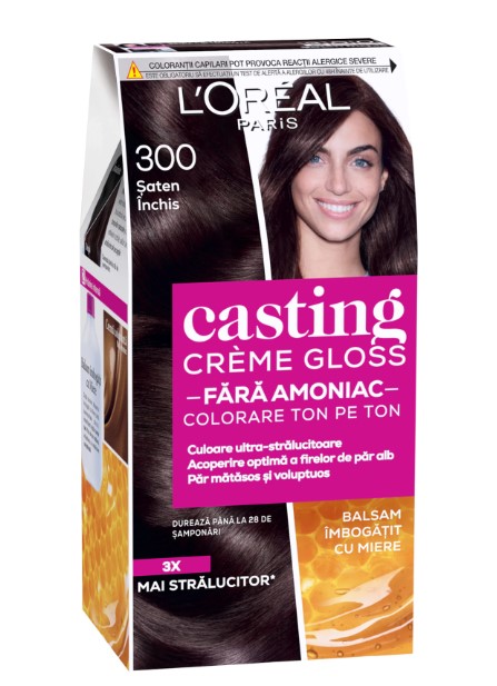 CASTING CR.GLOSS VOPSEA DE PAR 300 SATEN INCHIS