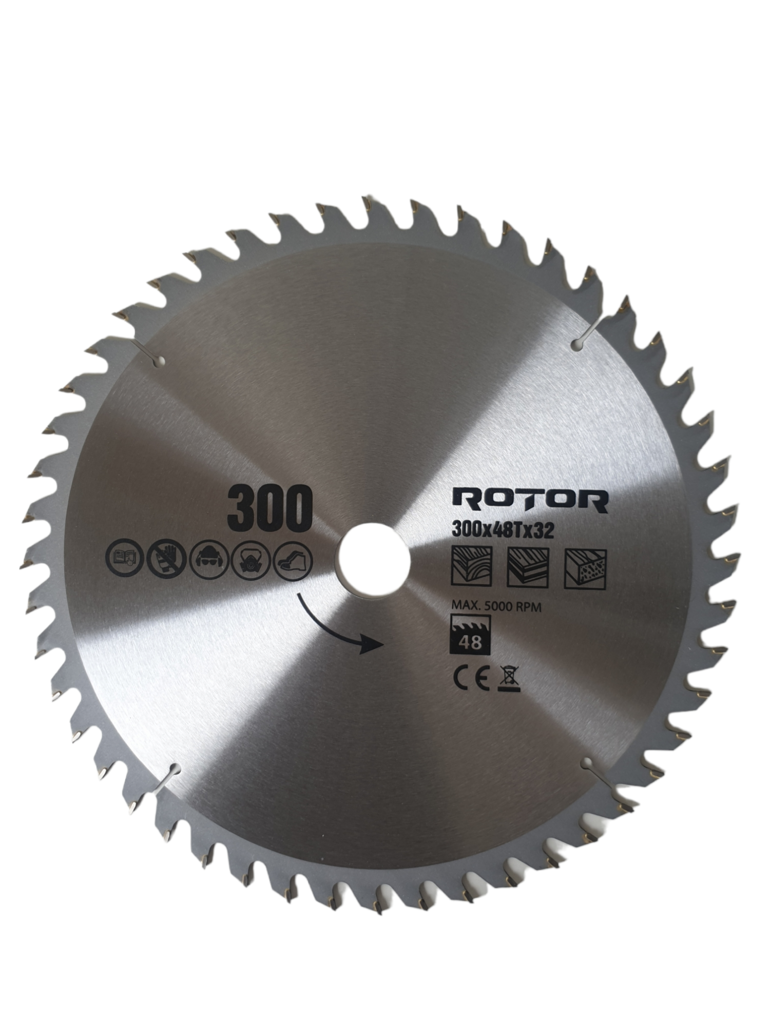 300X32 48T disc de taiat lemnul ROTOR