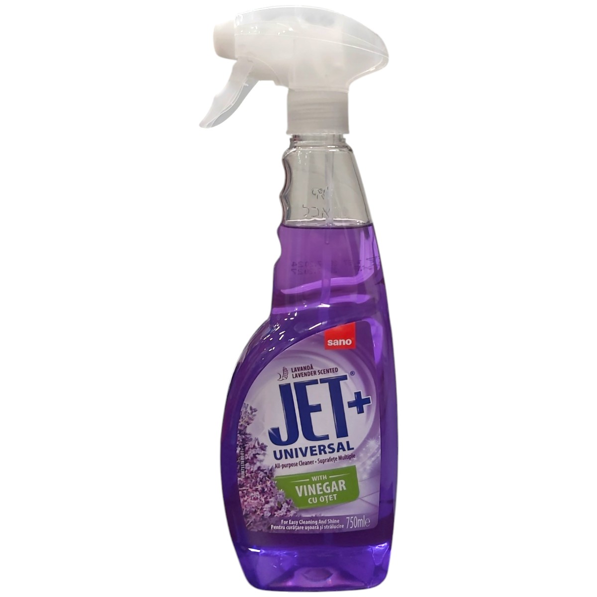 SANO JET+ DETERGENT SPRAY CU OTET 750ML