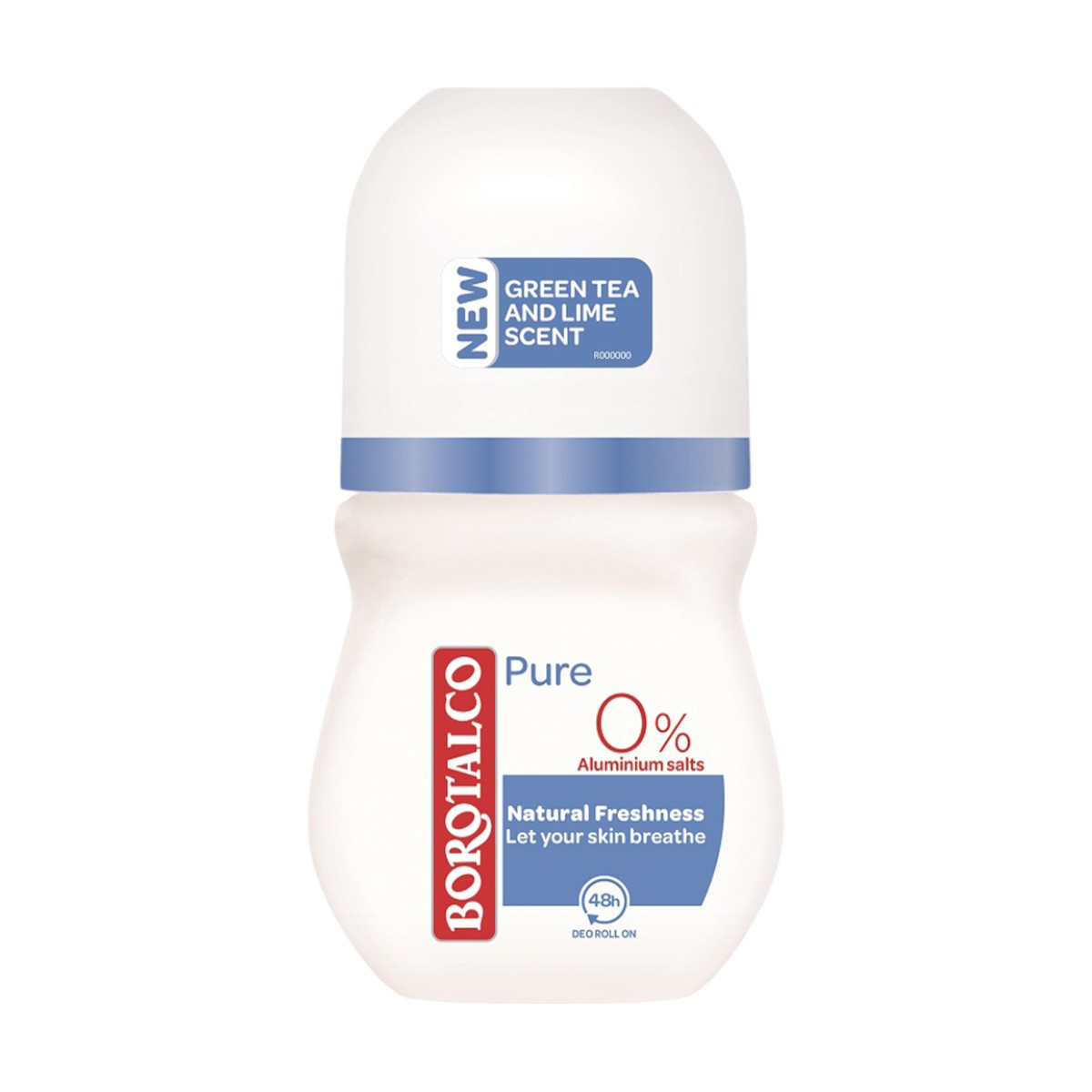 BOROTALCO DEO ROLL-ON 50ML PURE NATURAL 0%AL