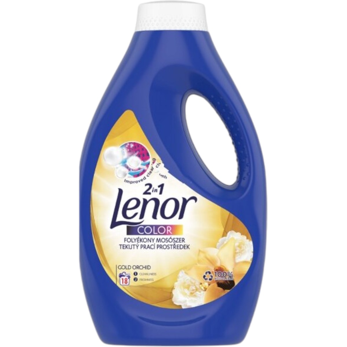 LENOR 2IN1 DETERGENT LICHID 990ML COLOR GOLD ORCHID
