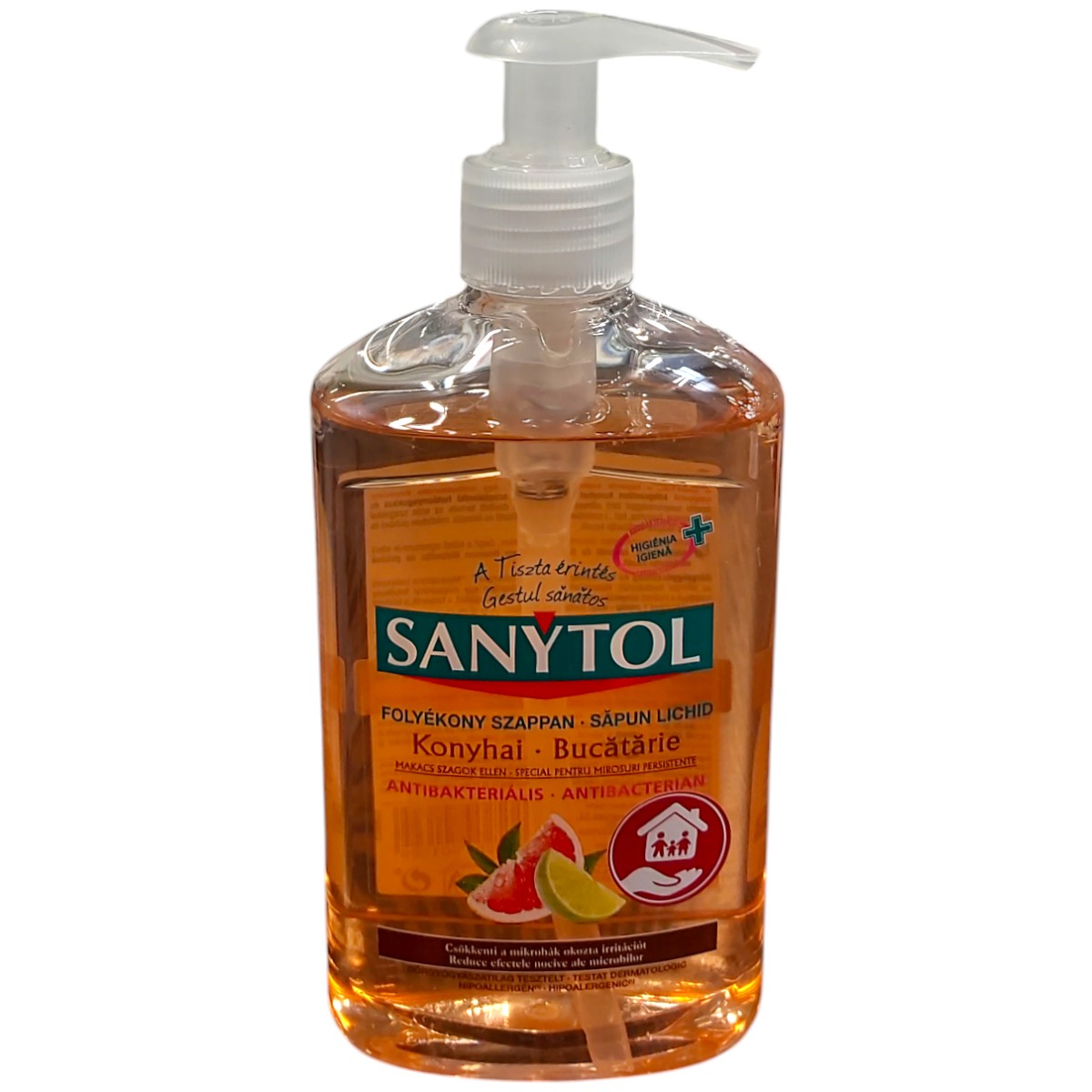 SANYTOL SAPUN LICHID ANTIBACTERIAN GRAPEFRUIT 250ML