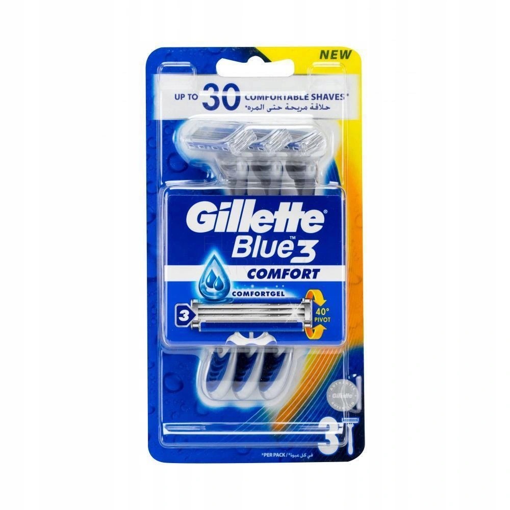 GILLETTE BLUE3 APARAT RAS COMFORT 3LAME 3BUC