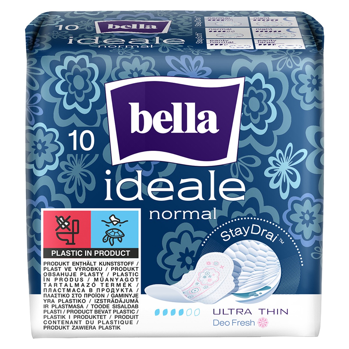 BELLA IDEALE ABSORBANTE STAYDRAI NORMAL ULTRA THIN 10BUC