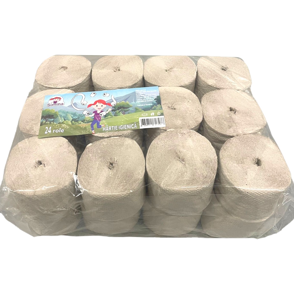 SIMINA HARTIE IGIENICA GRI 125G 24BUC