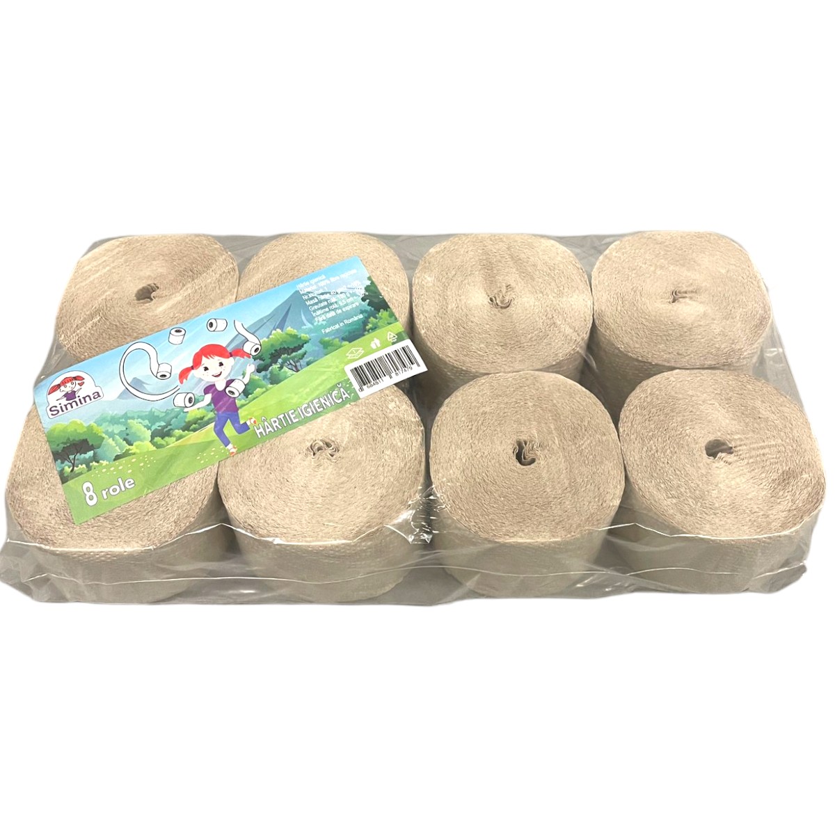 SIMINA HARTIE IGIENICA GRI 150G 8BUC