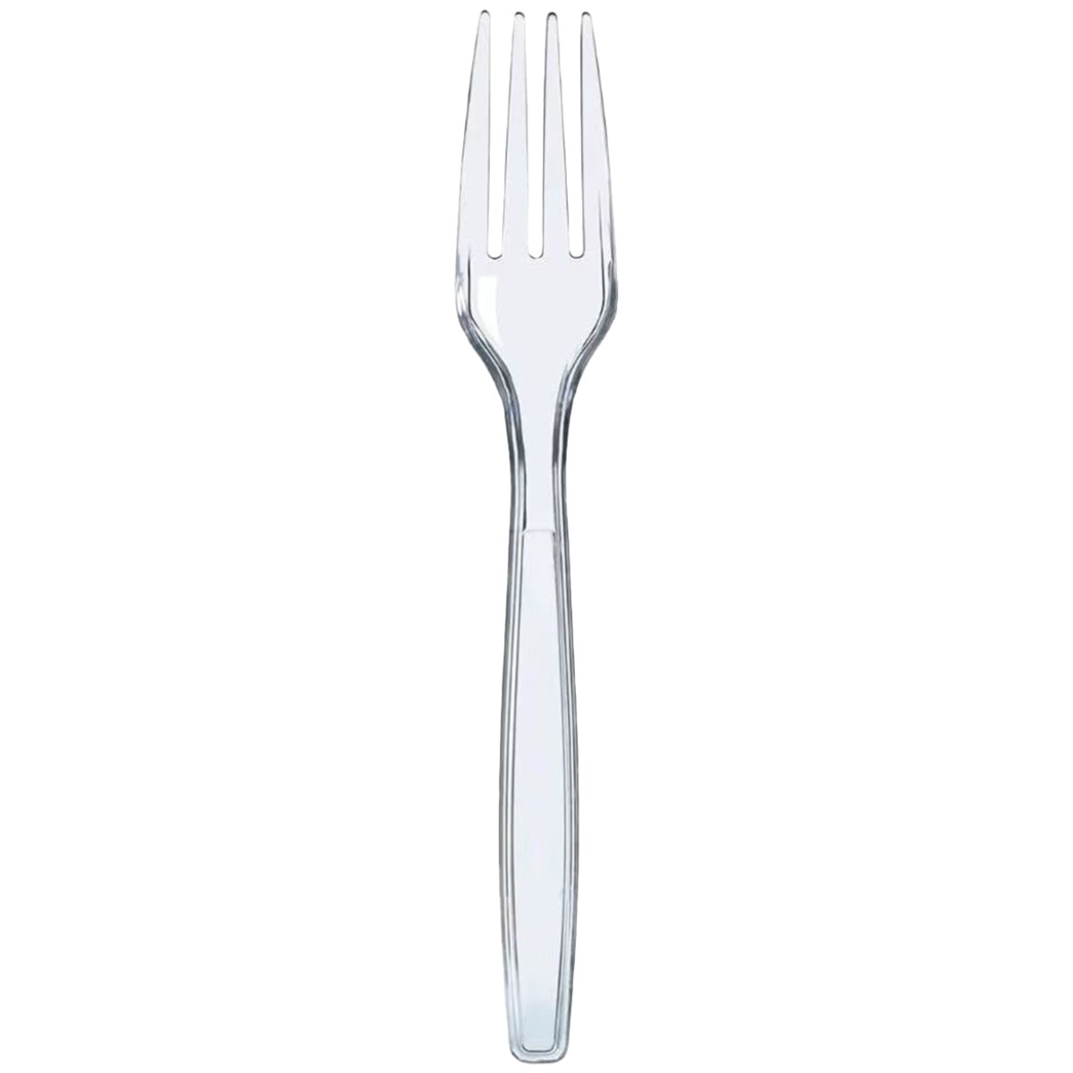 FURCULITA REUTILIZABILA TRANSPARENTA 50BUC/SET