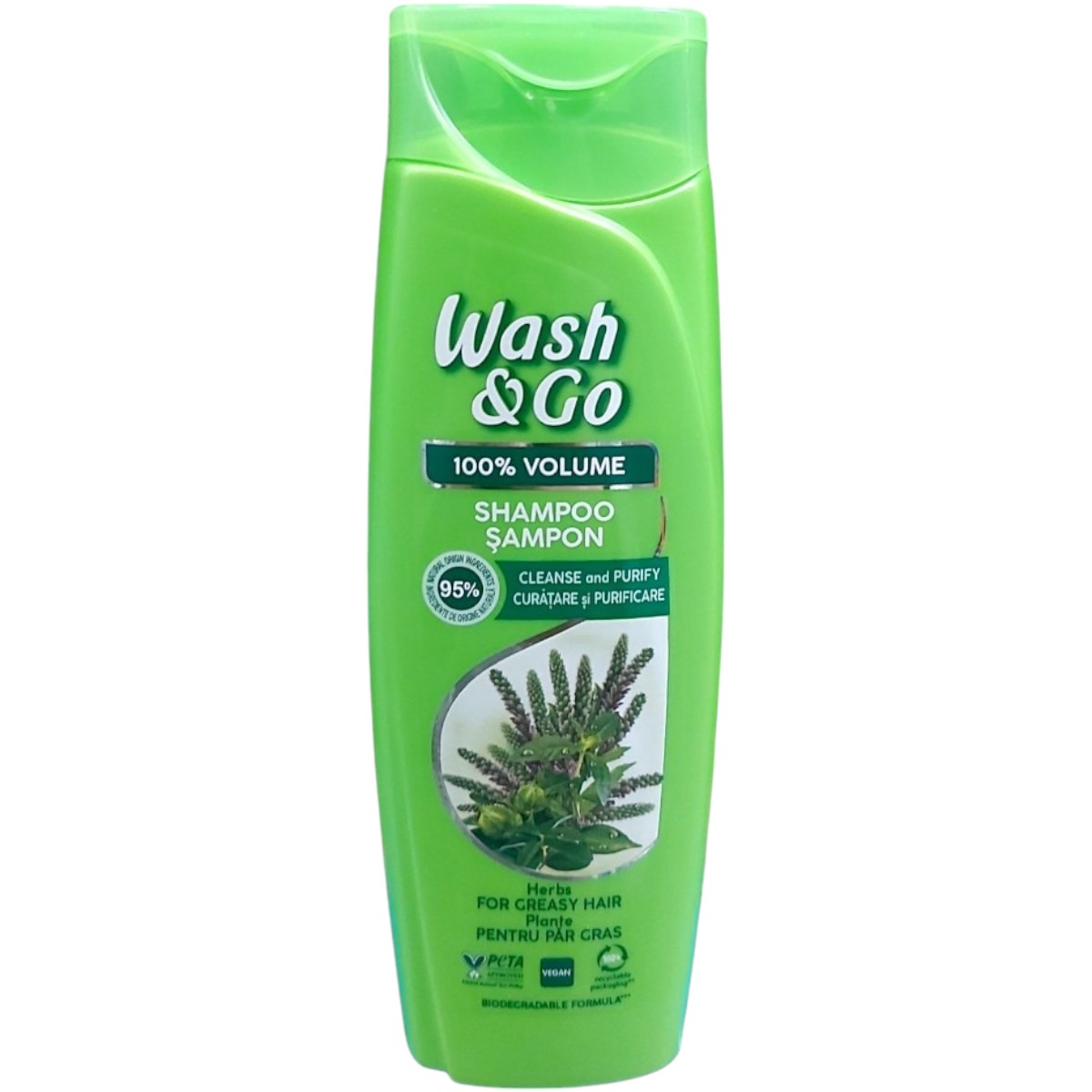 WASH&GO SAMPON PAR GRAS HERBS 180ML