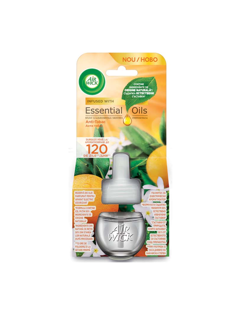AIRWICK ODORIZANT CAM. EL. REZ. 19ML ANTITABAC