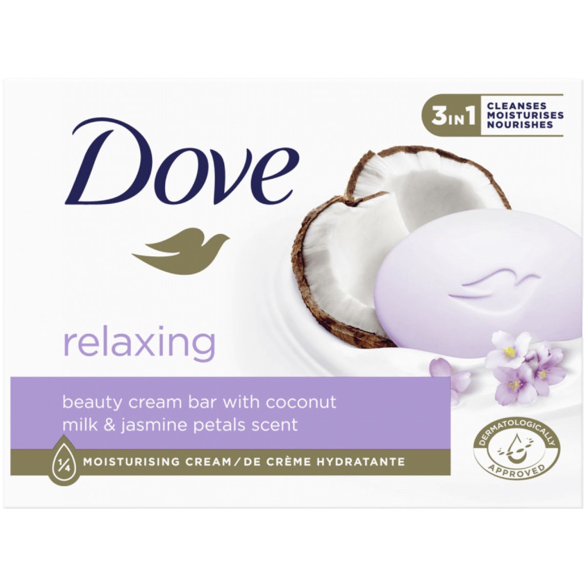 DOVE SAPUN SOLID 90G RELAXING/COCONUT