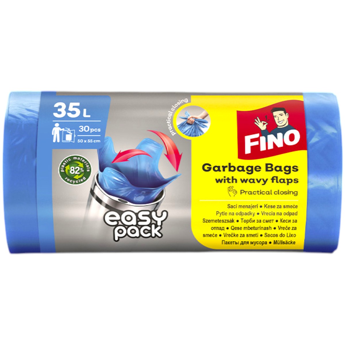 FINO SACI MENAJ EASY PACK 35L 30BUC