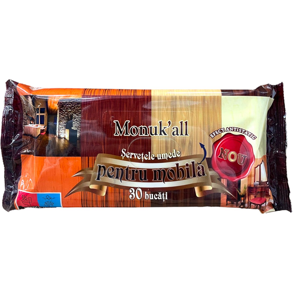 MONUK`ALL SERVETELE UMEDE MOBILA 30BUC
