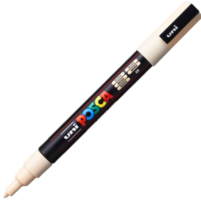 Marker UNI PC-3M 0. 9-1. 3 mm bej Posca M630