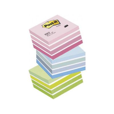 Notite autoadezive Post-it Aquarelle, 76x76 mm, 450 file