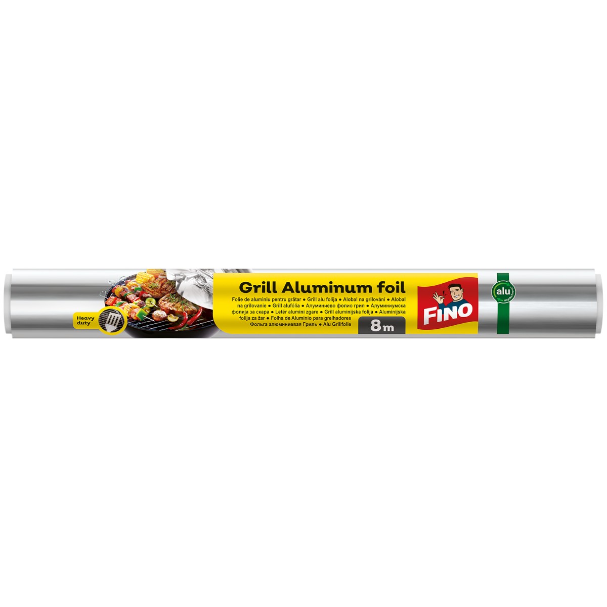 FINO FOLIE ALUMINIU GRILL 8M