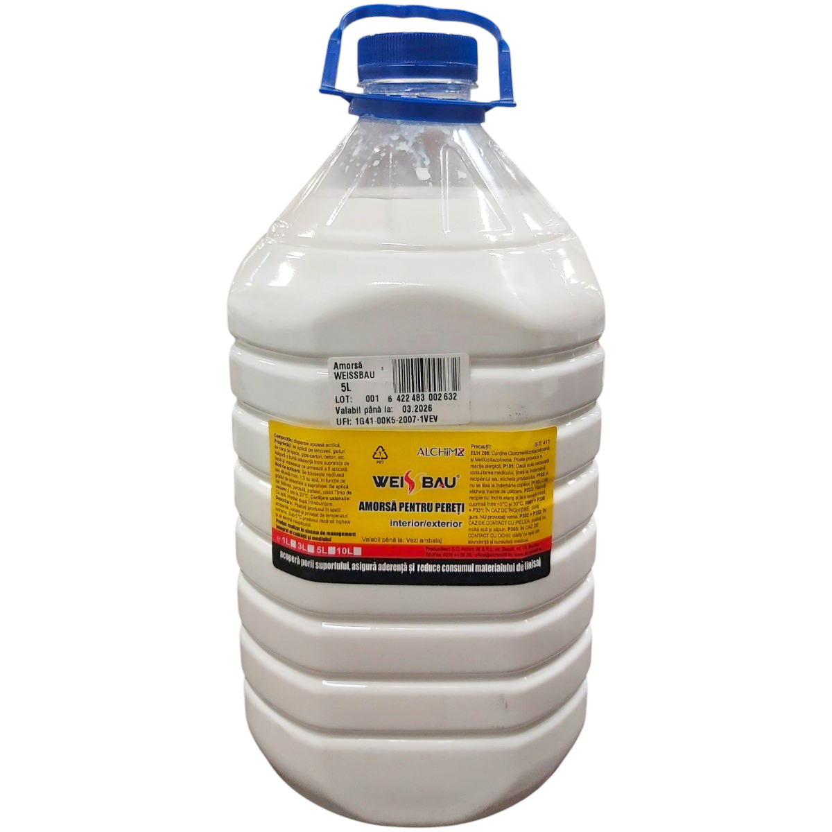 WEISSBAU AMORSA DE PERETE INTERIOR/EXTERIOR 5L