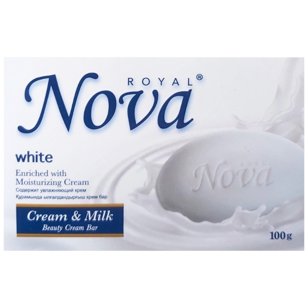 NOVA SAPUN SOLID WHITE CREAM&MILK 100G