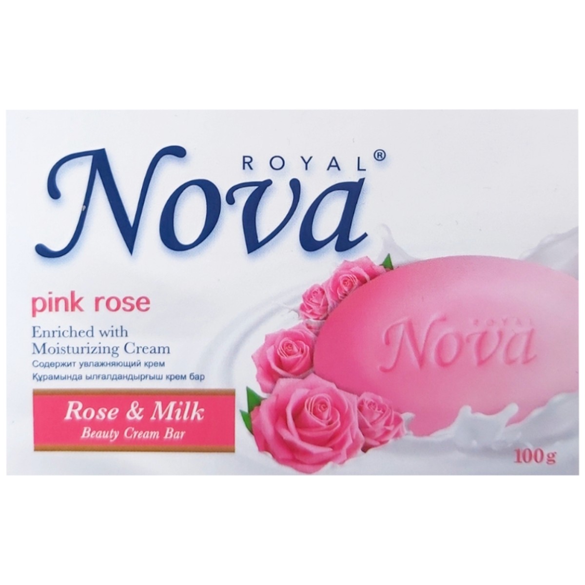NOVA SAPUN SOLID PINK ROSE ROSE&MILK 100G