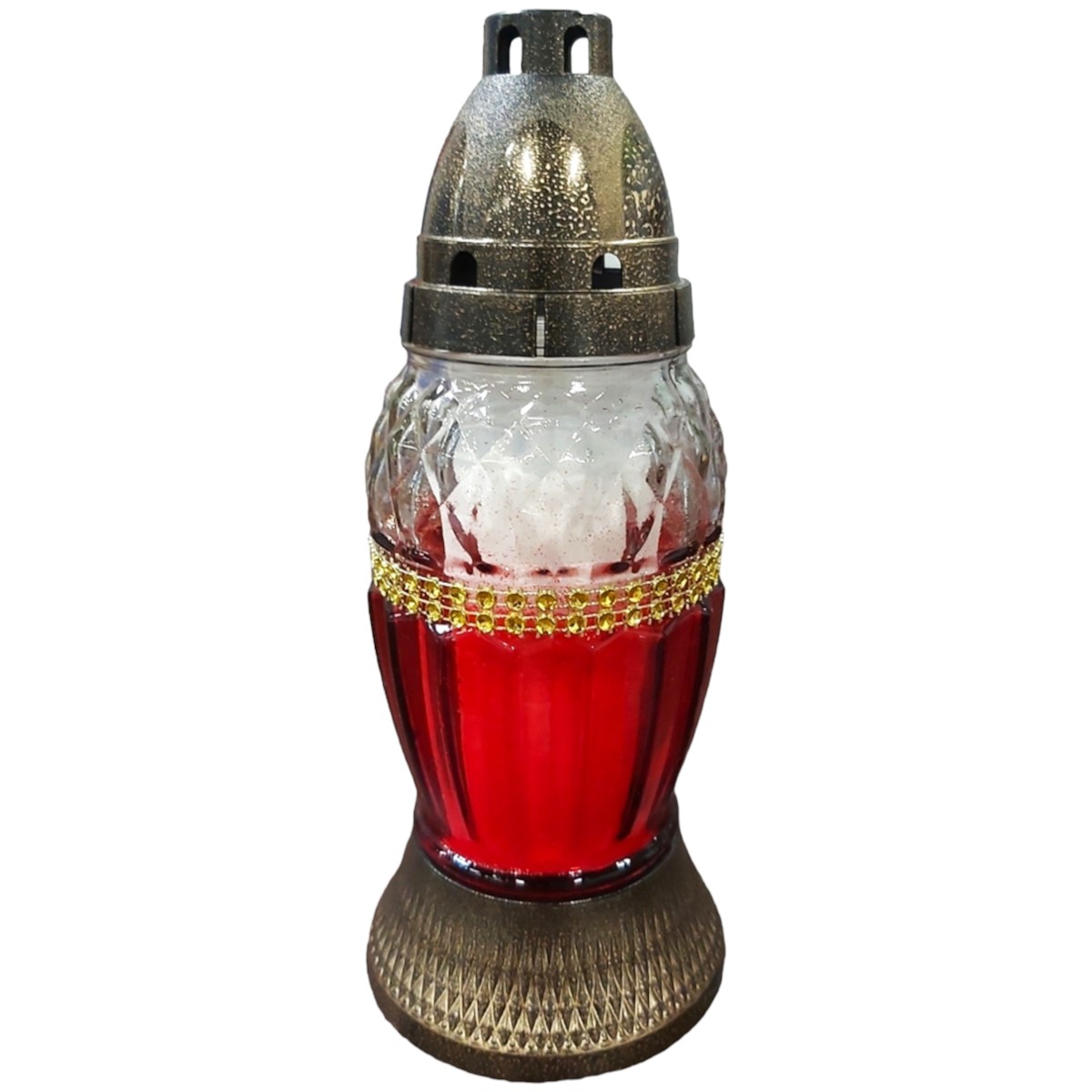 CANDELA DIN STICLA T30