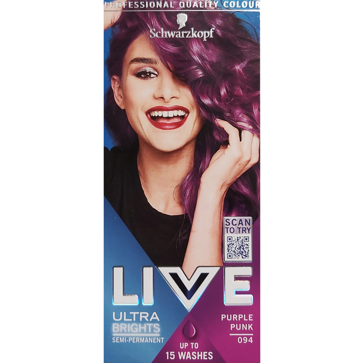 LIVE ULTRA BRIGHTS VOPSEA DE PAR SEMIPERMANENTA 94 PURPLE PUNK