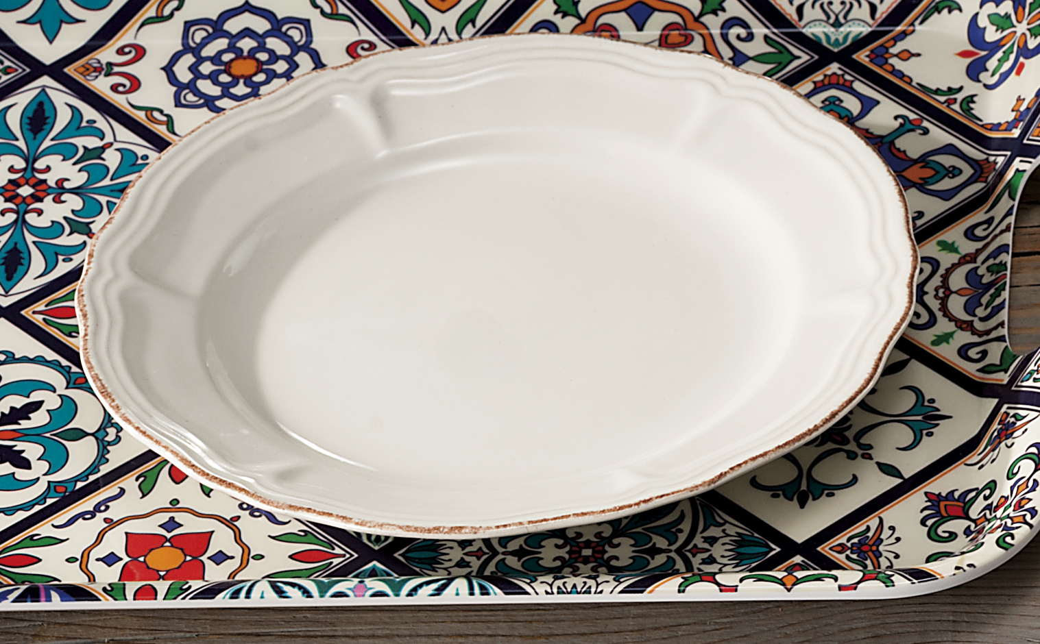 Farfurie, ceramica, diametru 215mm