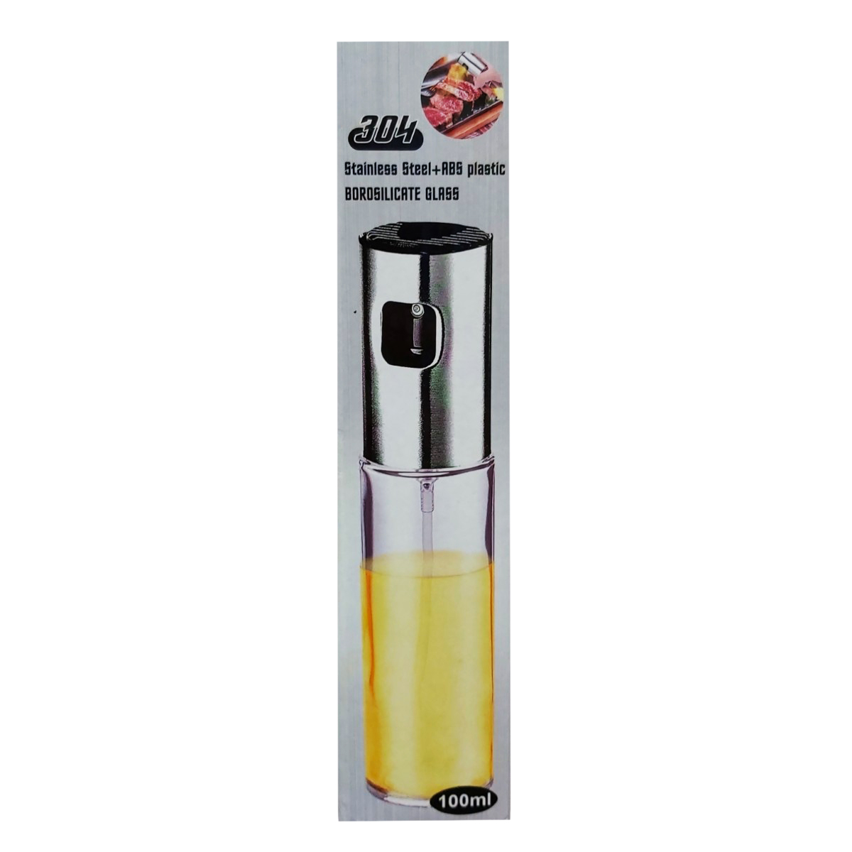 RECIPIENT STICLA CU PULVERIZATOR 100ML 80